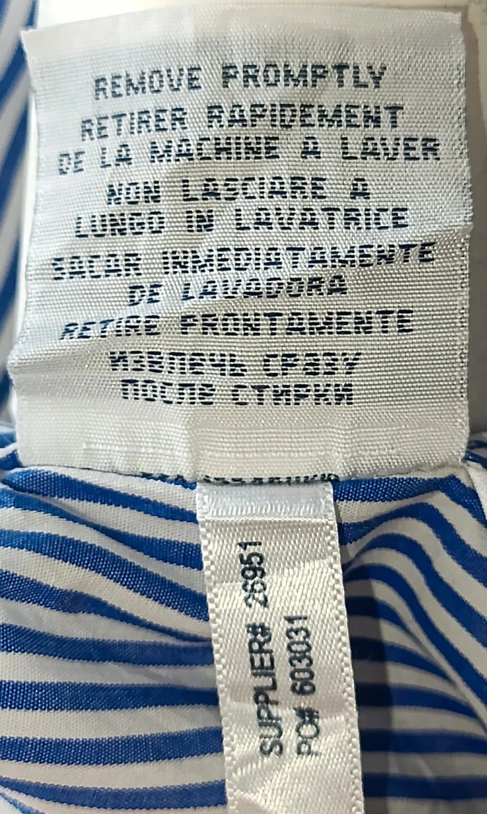 Polo Ralph Lauren blauw gestreept overhemd wit Maat M – photo 12